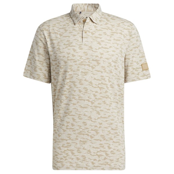 adidas Mens Go-To Camo Print Polo Shirt