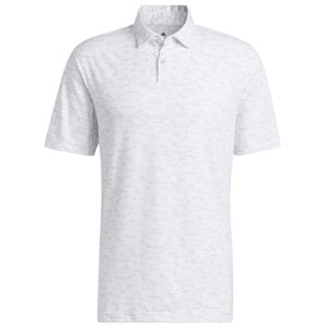 adidas Mens Go-To Camo Print Polo Shirt