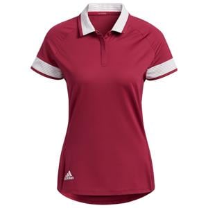 adidas Ladies HEAT.RDY Short Sleeve Polo Shirt