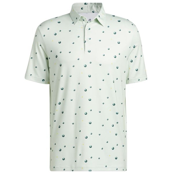 adidas Mens AllOver Print Polo Shirt