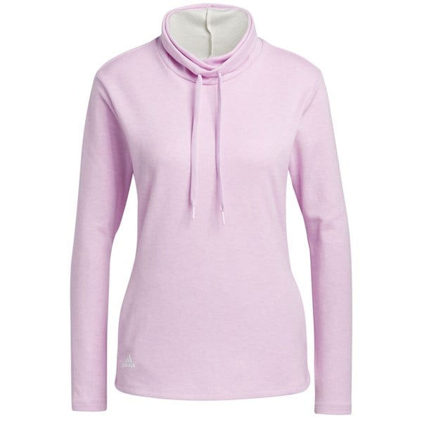 adidas Ladies Melange High Mock Pullover