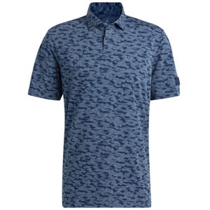 adidas Mens Go-To Camo Print Polo Shirt