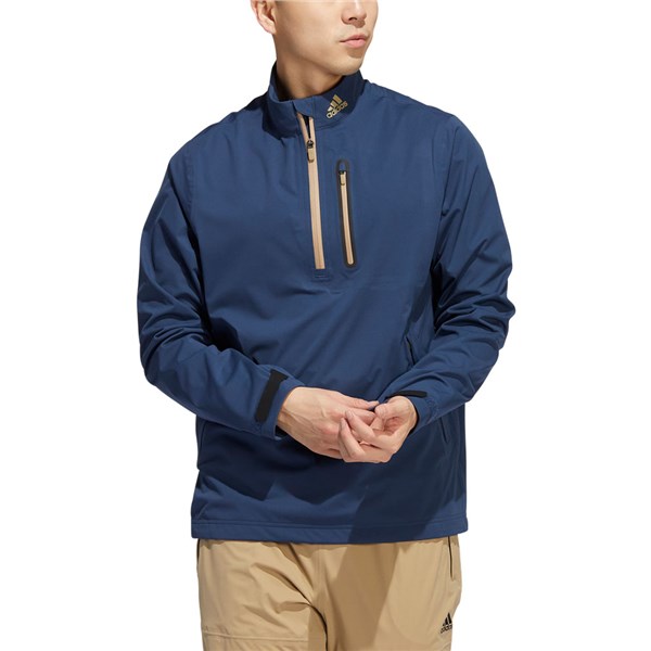 adidas Mens RAIN.RDY Half Zip Jacket Golfonline