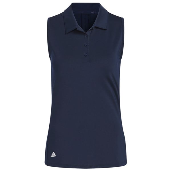 adidas Ladies Ultimate 365 Solid Sleeveless Polo Shirt