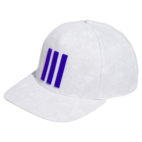 adidas Mens 3 Stripes Printed Tour Cap