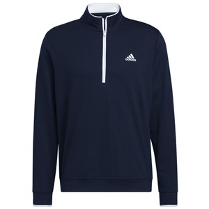 adidas Mens Primegreen UPF Quarter Zip Pullover