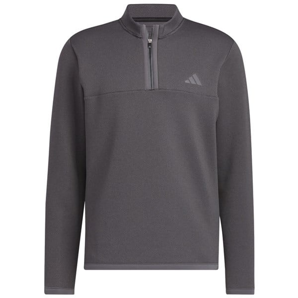 adidas Mens Microdot 1/4 Zip Pullover Top