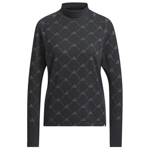 adidas Ladies Ultimate 365 Tour Monogram Mock Long Sleeved T-Shirt