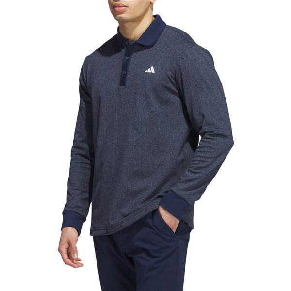 Adidas men's essentials jacquard crew long sleeve shirt online