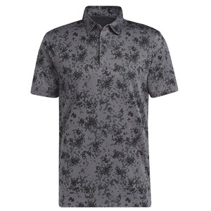 adidas Mens Burst Jacquard Polo Shirt