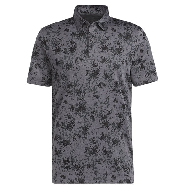 adidas Mens Burst Jacquard Polo Shirt