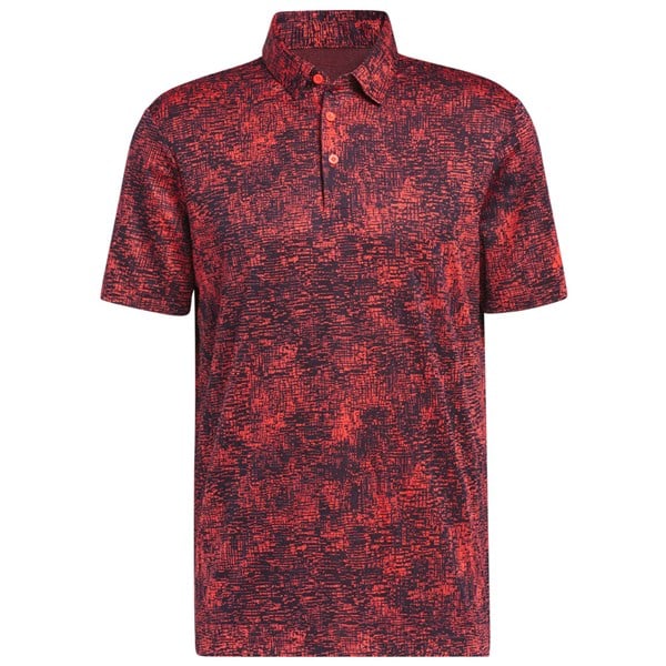 adidas Mens Aerial Jacquard Polo Shirt