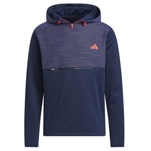 adidas Mens Textured Anorak Hoodie