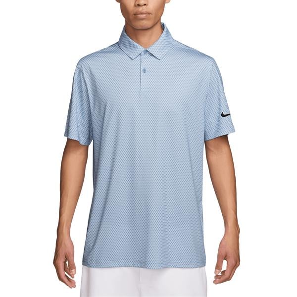 Nike Mens Dri-Fit Velocity Floral Short Sleeve Polo Shirt