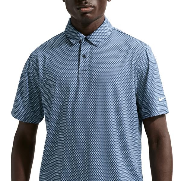 Nike Mens Dri-Fit Velocity Floral Short Sleeve Polo Shirt