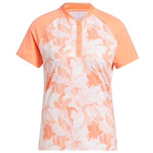 adidas Ladies Floral Polo Shirt