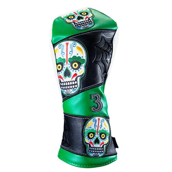 CMC Design Sugar Skull Web Wood Headcover