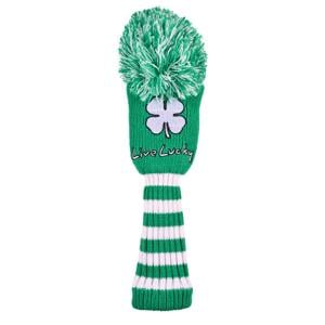 Black Clover Live Lucky Evergreen Clover Knit Fairway Headcover