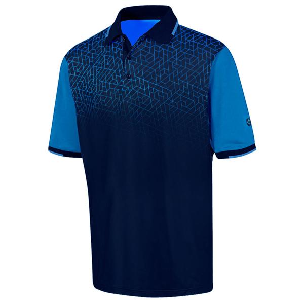 Island Green Junior Geometric Grade Polo Shirt