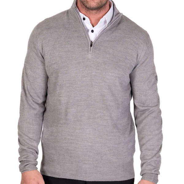 Island Green Mens Supersoft 1/4 Zip Sweater