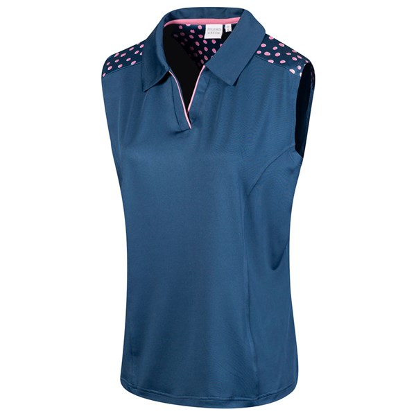 Island Green Ladies Sleeveless Polo Shirt