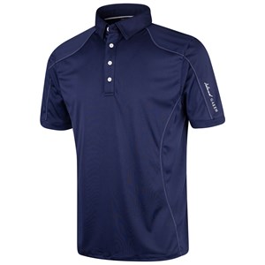 Island Green Mens Top Stitch Polo Shirt