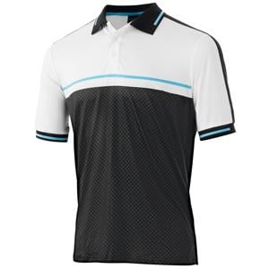 Island Green Mens Geometric Print Polo Shirt