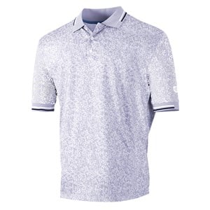 Island Green Mens Wild Print Polo Shirt