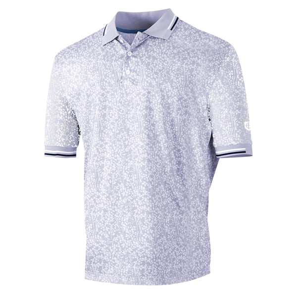 Island Green Mens Wild Print Polo Shirt