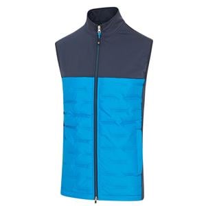 Island Green Mens Padded Stretch Gilet