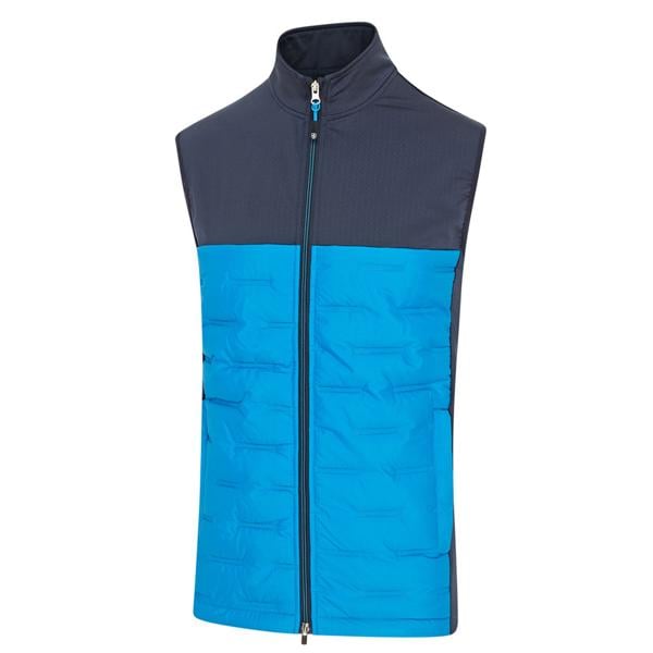 Island Green Mens Padded Stretch Gilet