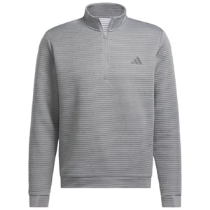 adidas Mens Ultimate365 DWR Textured Quarter Zip Pullover
