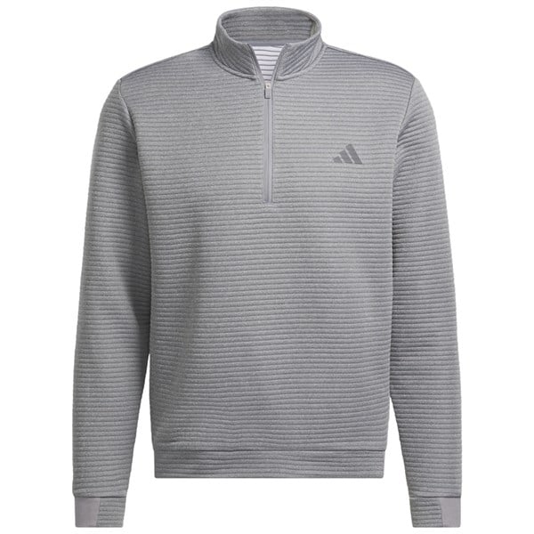 adidas Mens Ultimate365 DWR Textured Quarter Zip Pullover