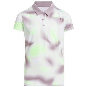 adidas Girls Allover Print Polo Shirt