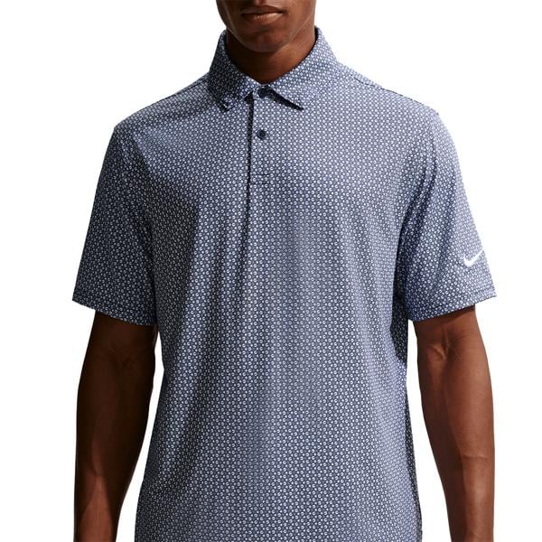 Nike Mens Dri-Fit Velocity Micro Print Polo Shirt