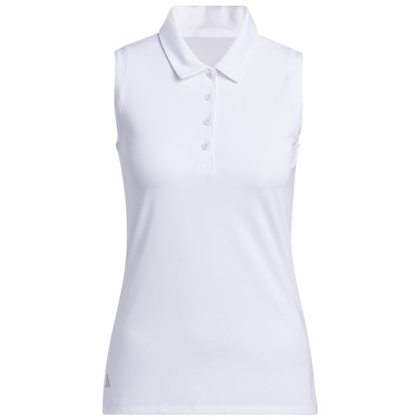 adidas Ladies Ultimate365 Solid Sleeveless Polo Shirt