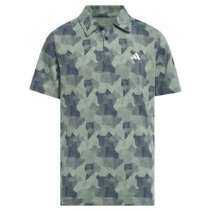 adidas Boys Printed Scripted Polo Shirt