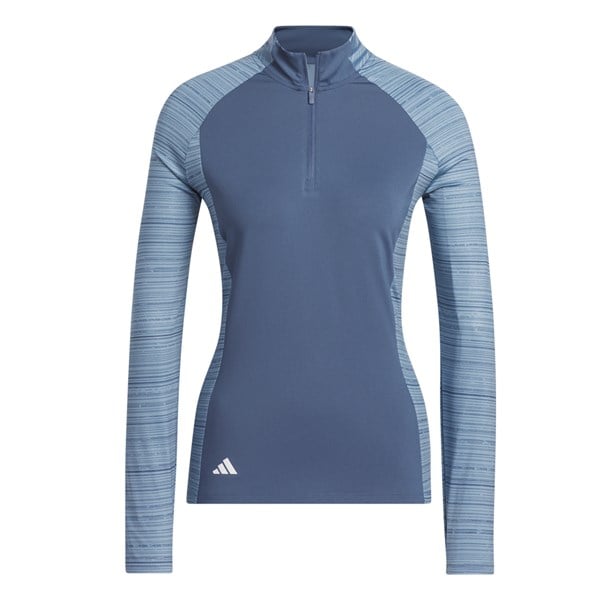 adidas Ladies Ultimate365 Quarter-Zip Mock Pullover