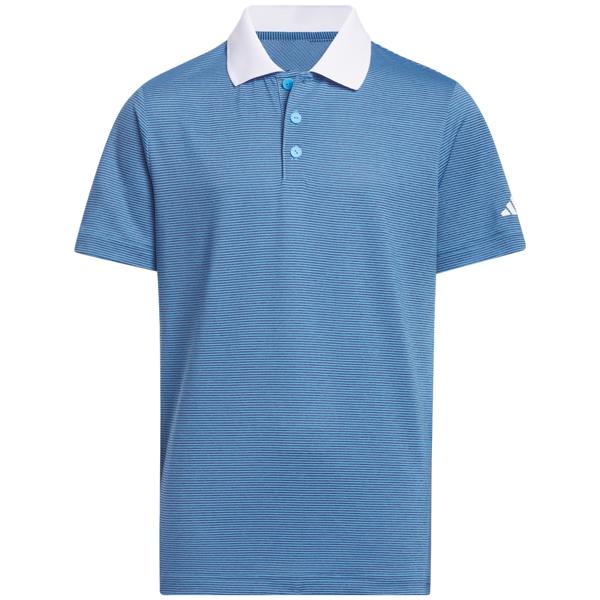 adidas Boys Ottoman Striped Polo Shirt