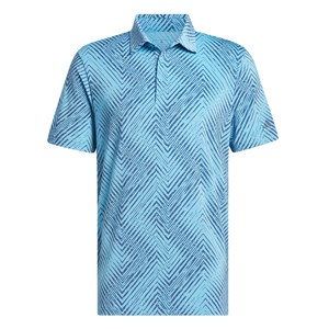 adidas Mens Ultimate365 Allover Polo Shirt