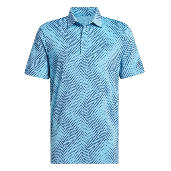 adidas Mens Ultimate365 Allover Polo Shirt