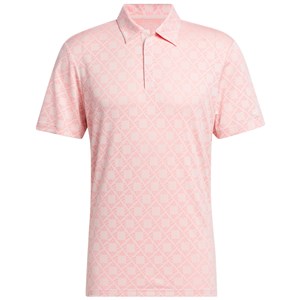 adidas Mens Ultimate365 Tour HEAT.RDY Jacquard Polo Shirt