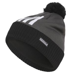 adidas Mens Cold.Rdy Three Stripe Pom Beanie