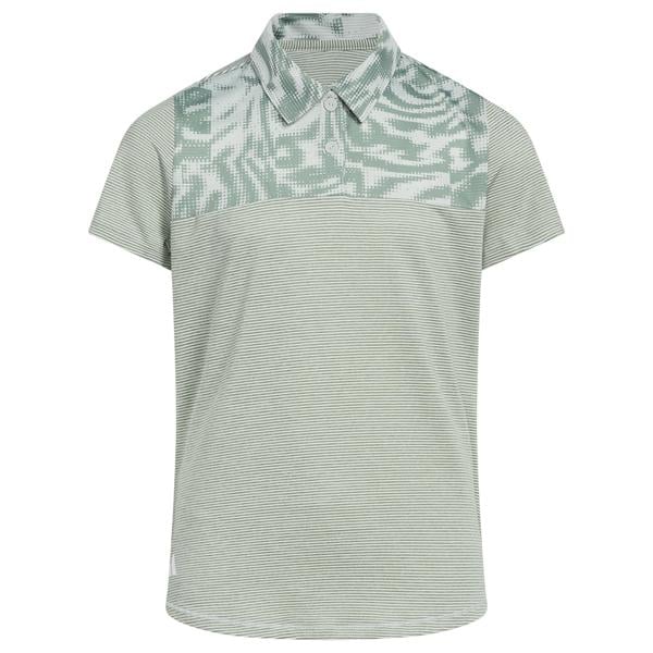 adidas Girls Ottoman Printed Polo Shirt
