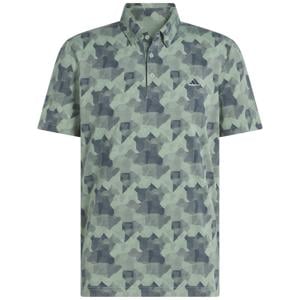 adidas Mens Go-To Printed Polo Shirt
