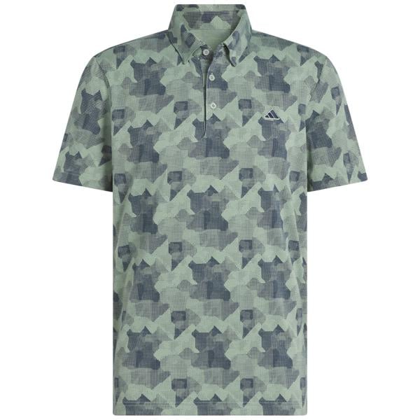 adidas Mens Go-To Printed Polo Shirt