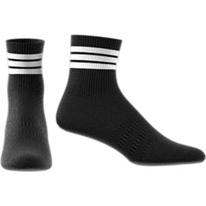 adidas Mens Half Crew 3 Stripe Socks