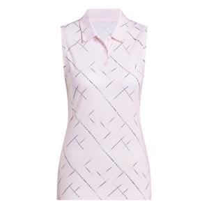 adidas Ladies Ultimate365 Printed Sleeveless Polo Shirt