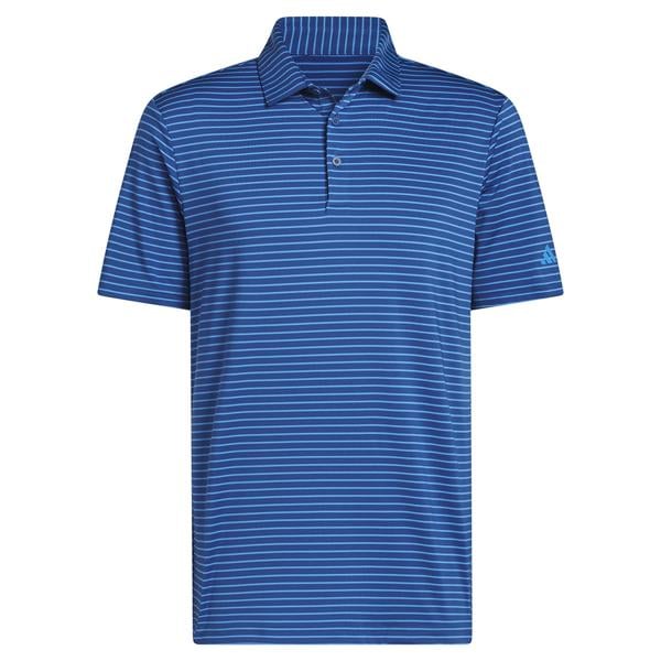 adidas Mens Performance Two-Colour Stripe Polo Shirt