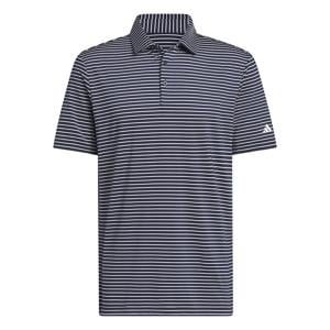 adidas Mens Performance Two-Colour Stripe Polo Shirt